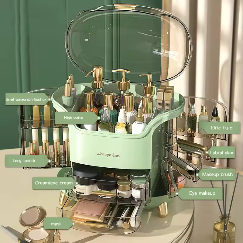 Luxury Desktop Cosmetics Stora - огляд і ціна Luxury Skincare Containers