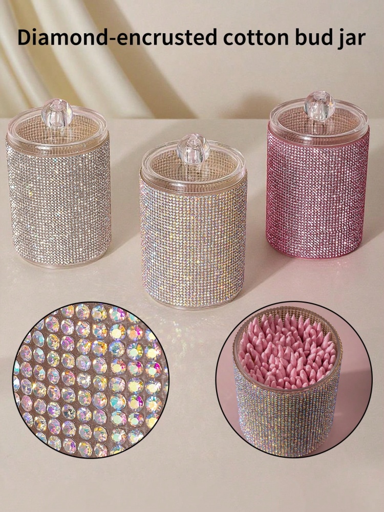3 Colors Luxury Diamond-Studde - огляд і ціна Luxury Skincare Containers