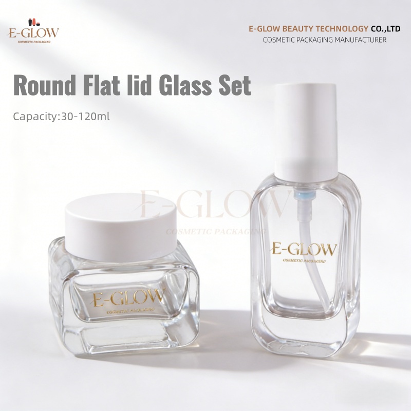 【Logo Custom】1Pcs Luxury Clear - огляд і ціна Luxury Skincare Containers